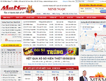 Tablet Screenshot of minhngoc.net.vn