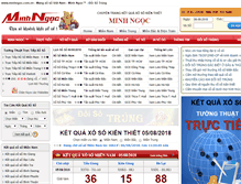 Tablet Screenshot of minhngoc.com.vn
